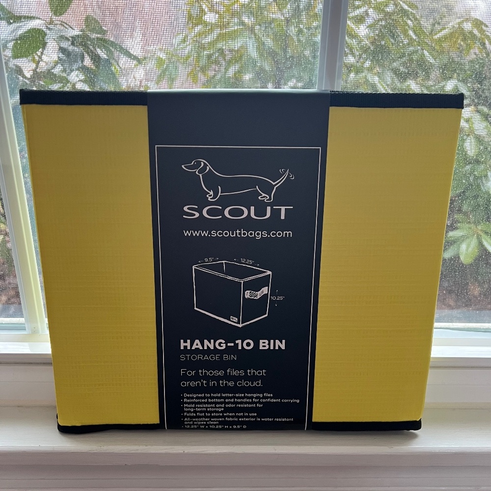 Scout Hang-10 Storage Bin NWT - Picture 2 of 2